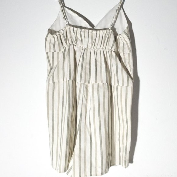 BCBGeneration Striped Romper Shorts Jumpsuit Small - Picture 5 of 8